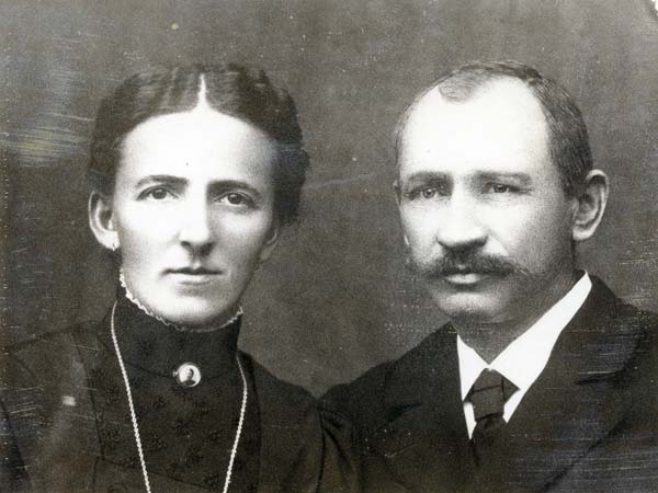 Jakob Eichholzer mit Ehefrau (1876 - 1934)